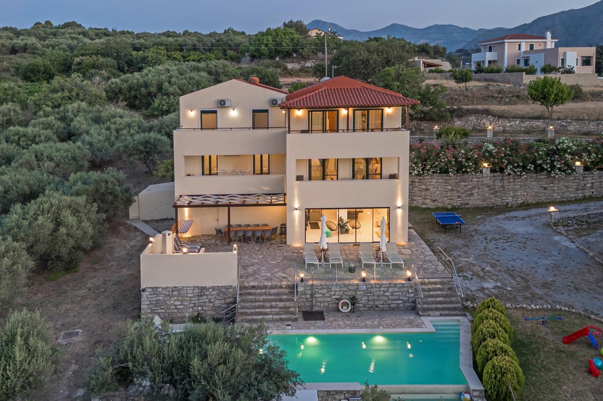 Elarchon Villa Private Pool Episkopi  Bagian luar foto