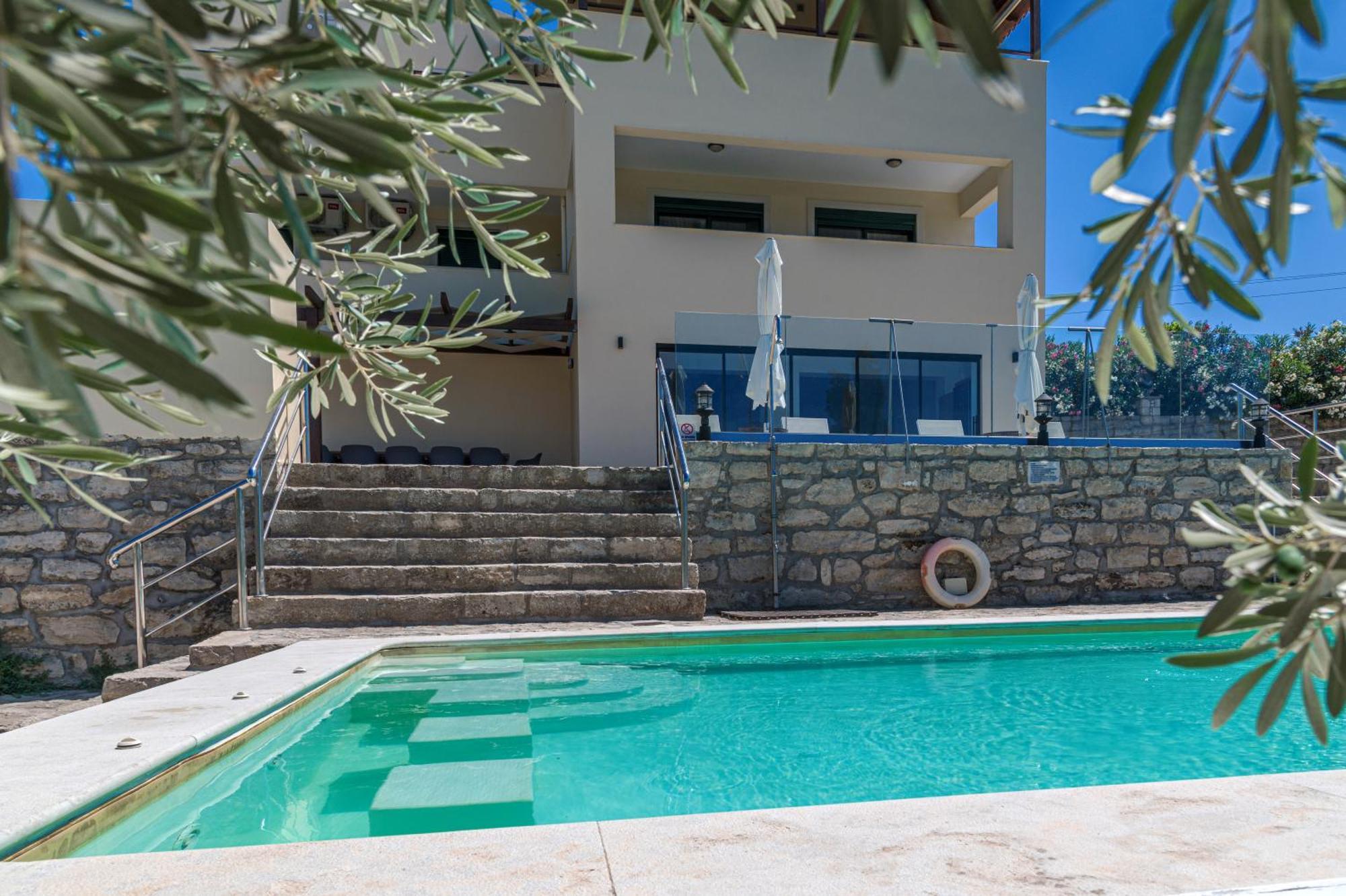 Elarchon Villa Private Pool Episkopi  Bagian luar foto