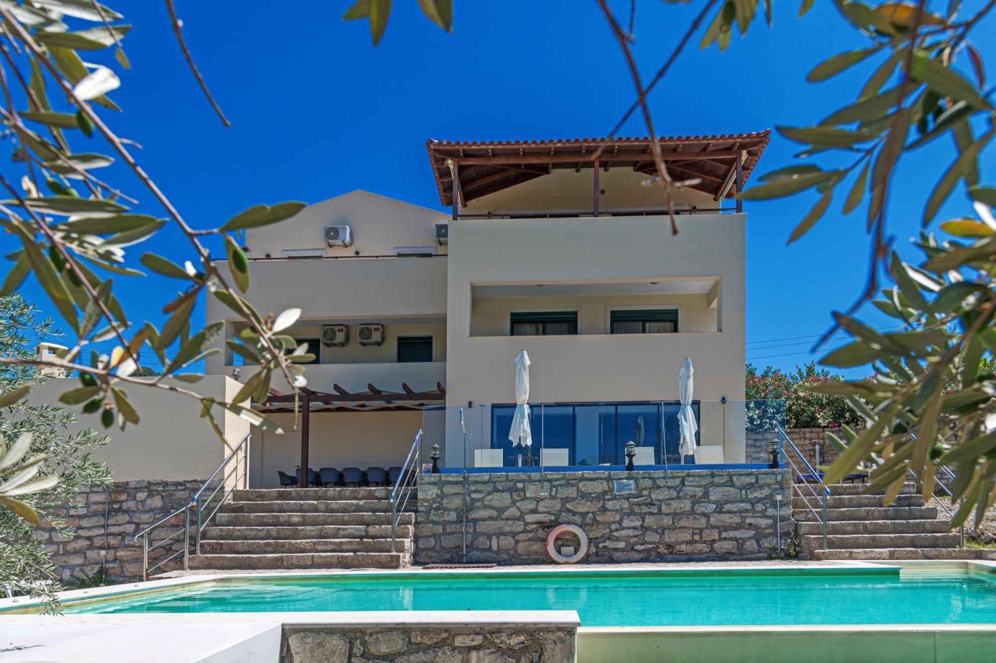 Elarchon Villa Private Pool Episkopi  Bagian luar foto