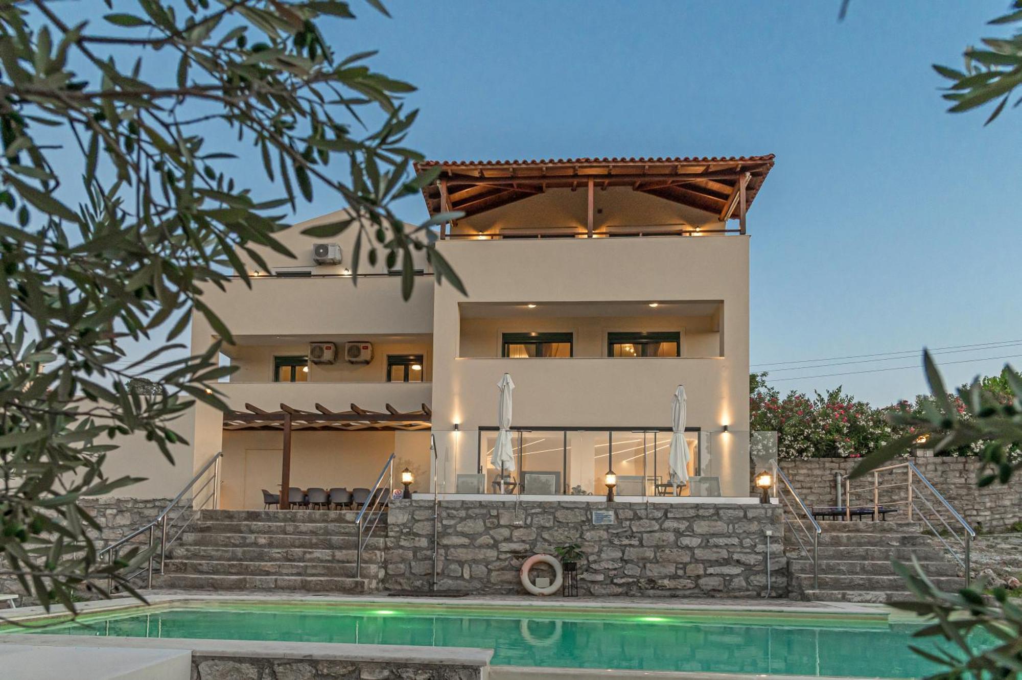 Elarchon Villa Private Pool Episkopi  Bagian luar foto