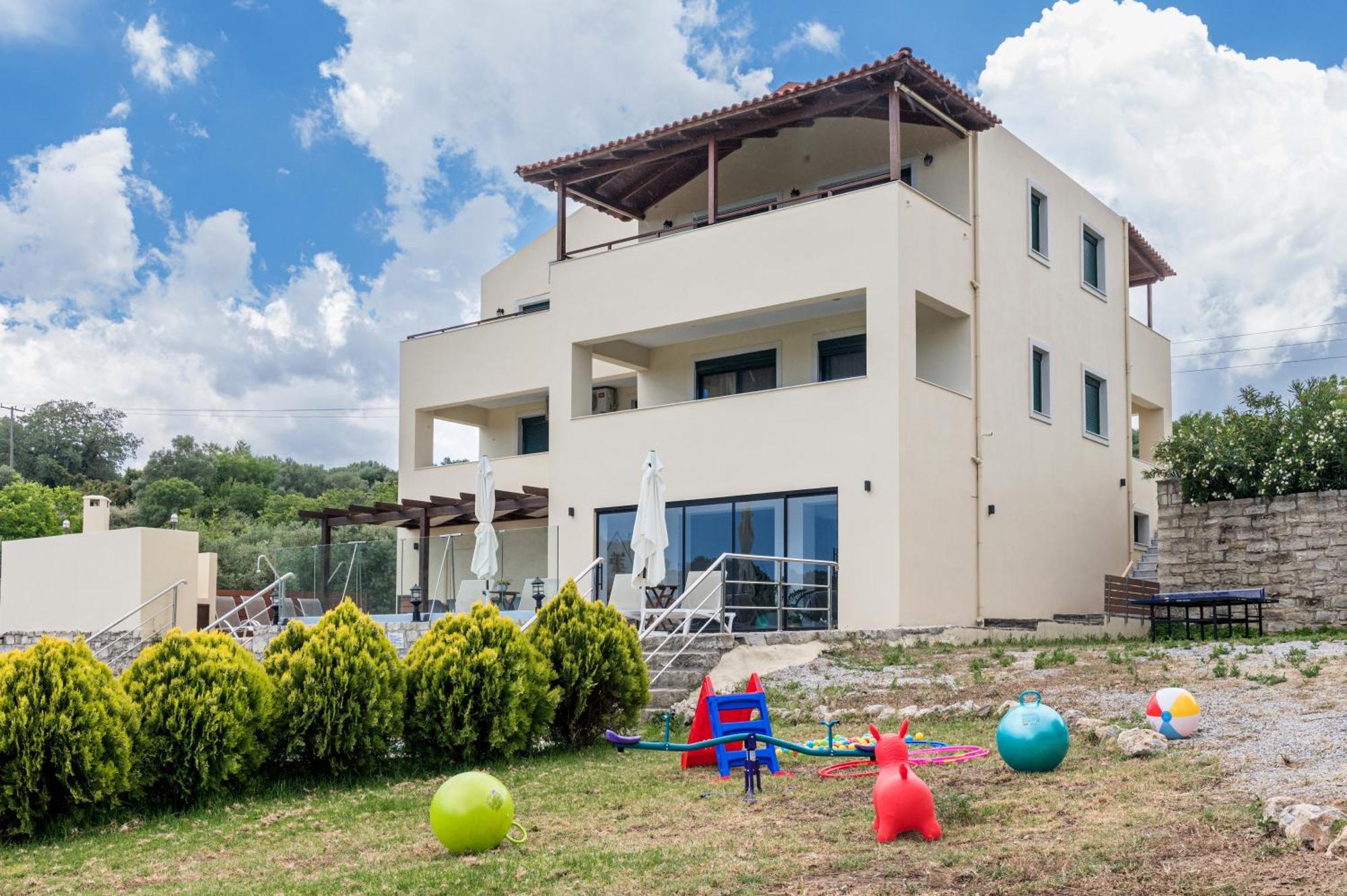 Elarchon Villa Private Pool Episkopi  Bagian luar foto