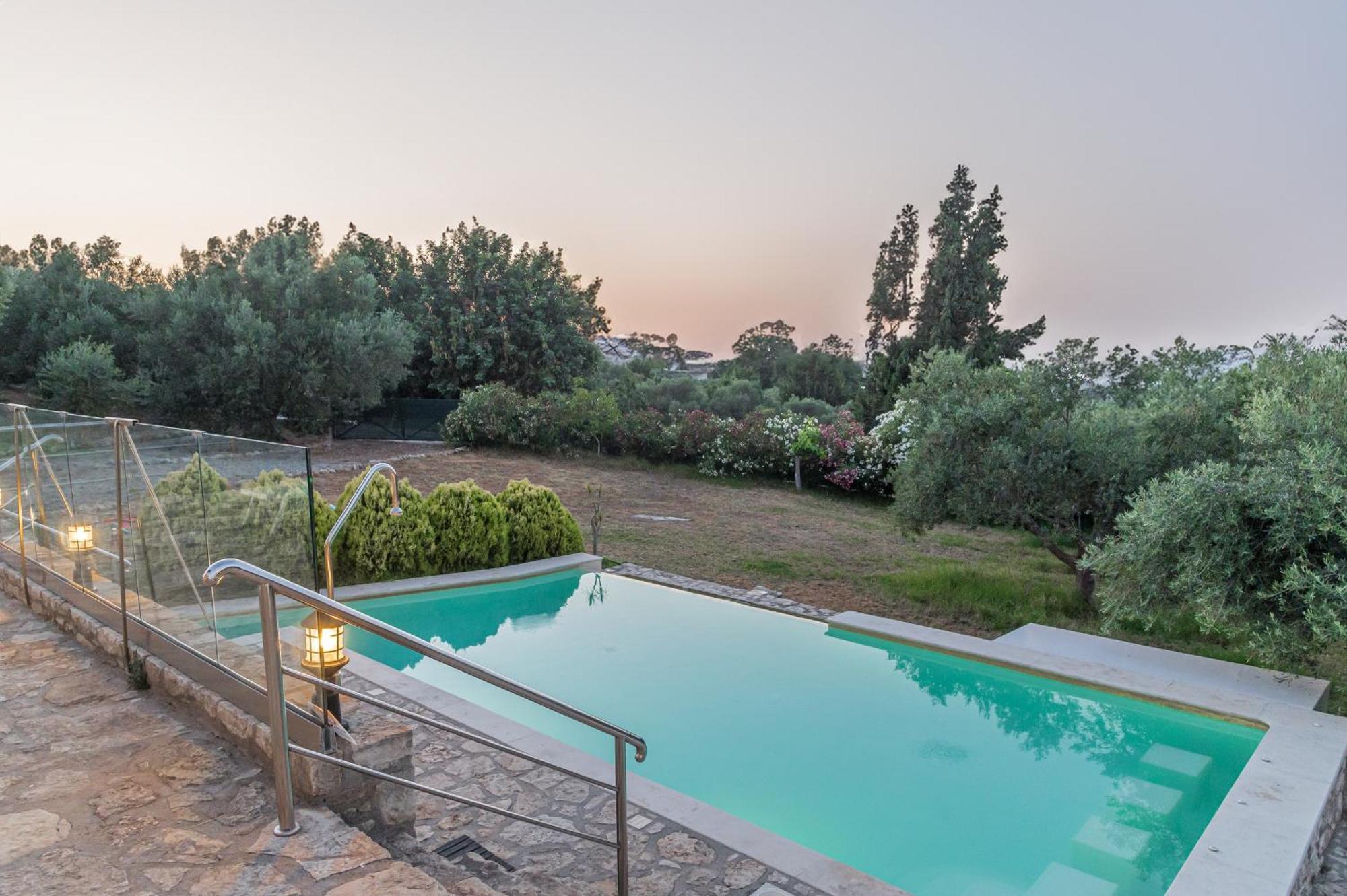 Elarchon Villa Private Pool Episkopi  Bagian luar foto