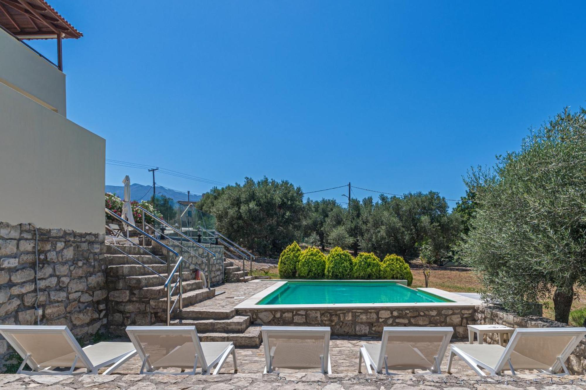 Elarchon Villa Private Pool Episkopi  Bagian luar foto