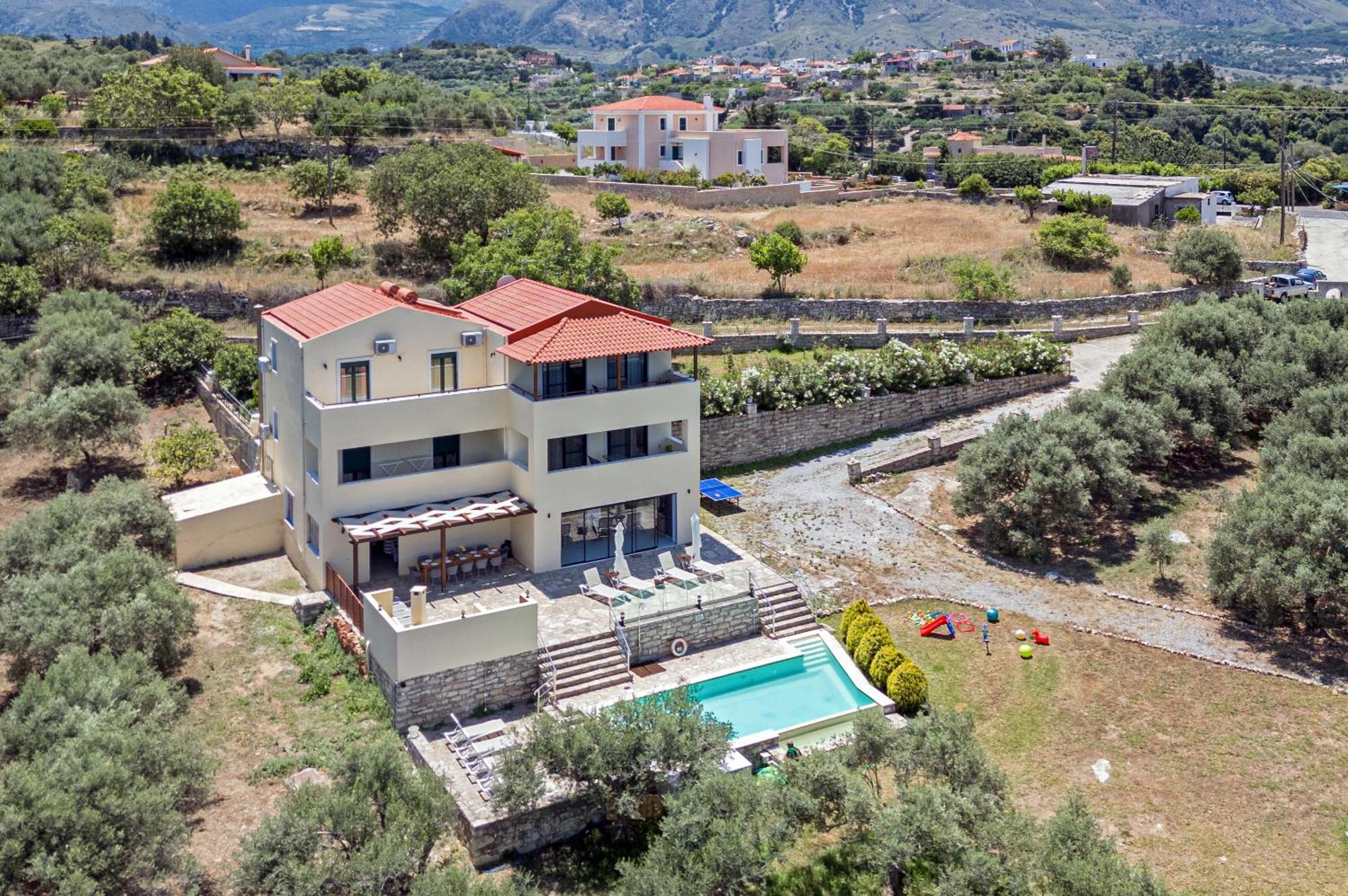 Elarchon Villa Private Pool Episkopi  Bagian luar foto